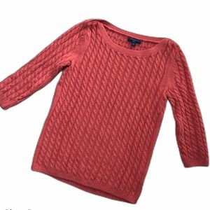 Banana Republic Cable Knit Sweater with buttons
